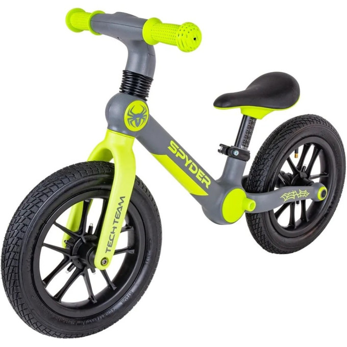 Беговел TECH TEAM SPIDER серый 1/1 + колпачки NN010243